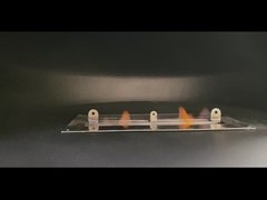 हाई एंड कोकून हैंगिंग सस्पेंडेड इथेनॉल फायरप्लेस रूफ माउंटेड