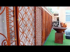 पॉलिश कॉर्टन छिद्रित पैनल सजावट कस्टम मोटाई